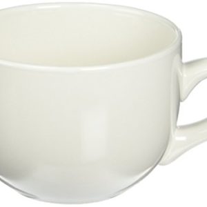 4 PAK - 24 oz. "Seattle" - White Jumbo Ceramic Soup/Coffee/ Mocha/Latte Cup