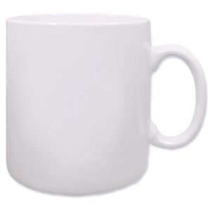 4 PAK - 30 oz. "Mighty Mug" - Jumbo Ceramic Coffee/Soup/Mocha Mug - White: