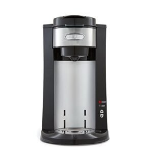 BELLA Dual Brew Single Serve Personal Coffee Maker, K Cup, K cup 2.0 and ground coffee brewer