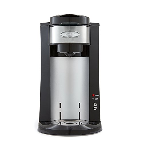 BELLA Dual Brew Single Serve Personal Coffee Maker,  K Cup, K cup 2.0 and ground coffee brewer