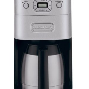 Cuisinart DGB-650BC Grind-and-Brew Thermal 10-Cup Automatic Coffeemaker, Brushed Metal