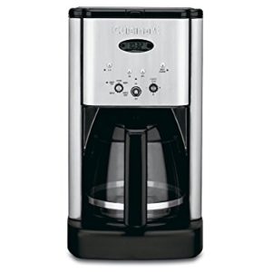 Cuisinart Brew Central DCC-1200 12 Cup Programmable Coffeemaker, Black/Silver