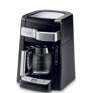 DeLonghi DCF2212T 12-Cup Glass Carafe Drip Coffee Maker, Black