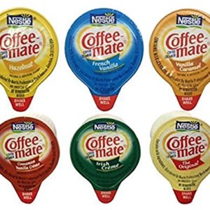144 Count Coffee Mate Liquid .375oz Variety Pack (6 Flavor)