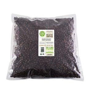 Tiny Footprint Coffee Organic Dark Roast Whole Bean Coffee, 3-Pound Bag