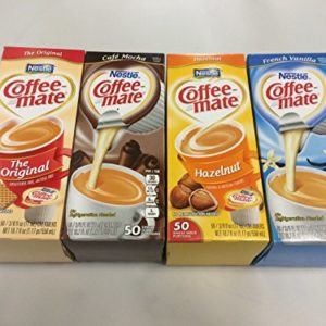 Coffee Mate Liquid .375oz Variety Pack (4 Flavors) 200 Count