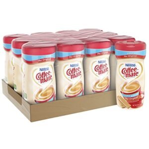 NESTLE COFFEE-MATE Coffee Creamer, Original Lite, 11oz powder creamer, Pack of 12
